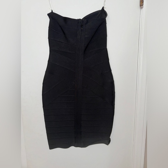 HOUSE OF CB Leyla Bandage Dress in Black - Picture 6 of 7